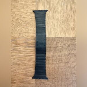 Apple black space link watch band